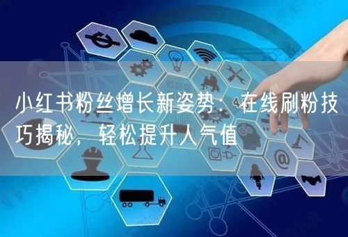 小红书粉丝增长新姿势:在线刷粉技巧揭秘,轻松提升人气值
