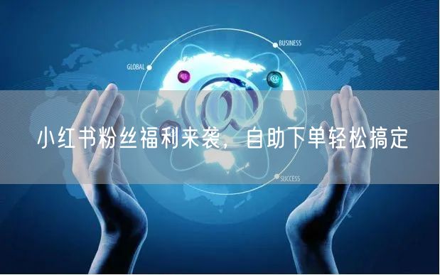 小红书粉丝福利来袭,自助下单轻松搞定