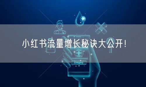 小红书流量增长秘诀大公开!